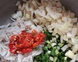 Dadar Crispy Rebon Basah langkah memasak 2 foto