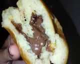 Foto langkah ke 3 dari resep Membuat roti goreng pisang coklat/bakpao simple.. Enak, empuk.