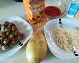 Foto del paso 1 de la receta: Barcas de patata con albondiguillas
