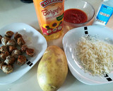 Foto del paso 1 de la receta: Barcas de patata con albondiguillas