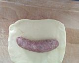 Une image de l'étape 3 de Saucisse briochée.