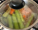 Hình bước làm 1 của món Bánh canh mọc