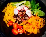 A picture of step 3 of Pantry/Fridge Raid Winter Salad.