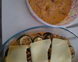 Sajtos-padlizsános csirkés rakottas recept fázis 3 fotója