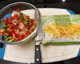 A picture of step 2 of Maque Choux (Cajun Corn).
