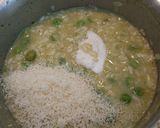 Foto do passo 6 de Risoto de ervilhas e hortelã