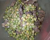 A picture of step 2 of Coconut pigeonpeas.
