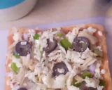 A picture of step 5 of Bread pizza (Without Oven) Very Simple and Delicious In Taste😋.