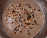 Foto langkah ke 5 dari resep Almond Double Chocolate Sourdough Bread (72%).
