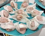 Foto langkah ke 5 dari resep Pangsit siomay kukus rebus.