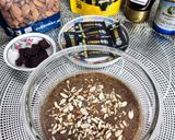 A picture of step 10 of ☕🌍🍫 Italian-Inspired Espresso Almond Mug Cake | Rich Coffee Flavor & Chocolate Almond Topping.