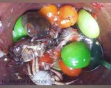 รูปขั้นตอนการทำที่ 2 ของ ตำปลาร้าใส่ปูนาดองน้ำปลา