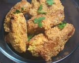 A picture of step 9 of KFC style fried chicken #authormarathon.