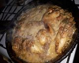 Foto del paso 5 de la receta: Pollo con crema y verdeo