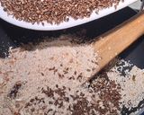 A picture of step 5 of Flax seed bar sugar free.