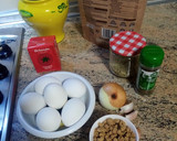 Foto del paso 1 de la receta: Huevos rellenos de soja texturizada