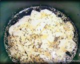Foto del passaggio 2 della ricetta Branzino agli Aromi su Crema di Patate e Carote