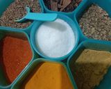 A picture of step 4 of Chana Pulao.