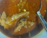 A picture of step 4 of Chicken qorma.
