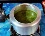 A picture of step 6 of Palak Khichdi.