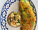 รูปขั้นตอนการทำที่ 3 ของ ผัดผักง่ายๆกับไข่เจียวกุ่ยช่าย🥚🍳🥬🥦🌶️🧄