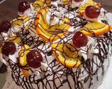 Oroszkrém jellegű torta recept fázis 10 fotója