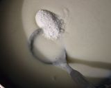 A picture of step 4 of Milk Pudding.