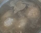 A picture of step 3 of Canederli knödel dumpling.