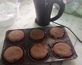 A picture of step 4 of Chocolate cup cake.