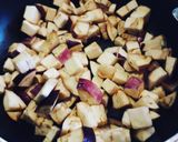 A picture of step 1 of Light Pasta alla Norma (No Frying).