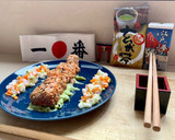 Foto del paso 10 de la receta: Tataki de salmón acompañado de salsa de aguacate y encurtidos