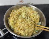 Hình bước làm 7 của món Mỳ xào thịt xay🍝