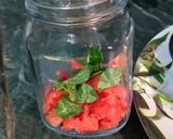 A picture of step 2 of Watermelon mojito.