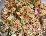 A picture of step 4 of Papad Pakore.