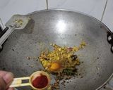 A picture of step 4 of Kela Gatta Masala.