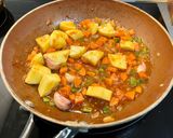 Foto del paso 3 de la receta: Potaje de garbanzos con lacón y acelgas en olla de cocción lenta