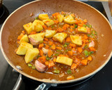 Foto del paso 3 de la receta: Potaje de garbanzos con lacón y acelgas en olla de cocción lenta