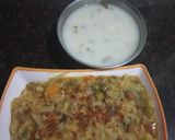 A picture of step 3 of Jalaram khichdi.