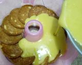 Foto langkah ke 4 dari resep Puding Coklat Lapis Marie dengan siraman Fla.