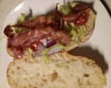 A picture of step 3 of Breaded chicken panino.