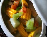 Foto langkah ke 4 dari resep Sayur Jagung Manis Temu Kunci.