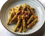 Foto langkah ke 6 dari resep Buncis Crispy Telur Asin.