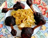 รูปขั้นตอนการทำที่ 5 ของ น่องไก่อมยิ้ม (Chicken Lollipop)