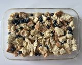 A picture of step 6 of Blueberry Bread Pudding.