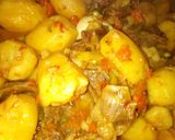 A picture of step 8 of Potato porridge.