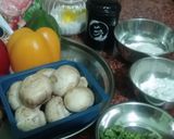 मशरूम चिल्ली रेसिपी चरण 1 फोटो