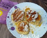 A picture of step 4 of Coconut Flour Souffle Pancakes.
