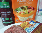 Foto del paso 1 de la receta: Hamburguesa con frijoles refritos