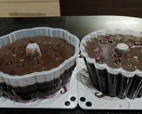 Foto langkah ke 5 dari resep Puding Coklat Lumer (lembut tanpa telur).
