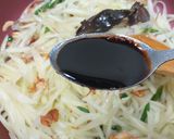 Gambar langkah 3 resipi Tumis Manis Betik Muda.